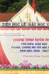 THPT HÙNG VƯƠNG – D'RAN TỔ CHỨC CHƯƠNG TRÌNH TUYÊN TRUYỀN, GIÁO DỤC PHÒNG CHỐNG MA TÚY HỌC ĐƯỜNG NĂM HỌC 2026 – 2027